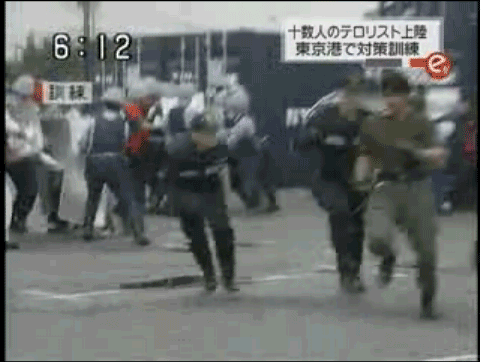 包丁とペティナイフ振り回し威嚇、容疑で女逮捕　成田署、拳銃構え警告「適正な行為」　犬の散歩でトラブルか