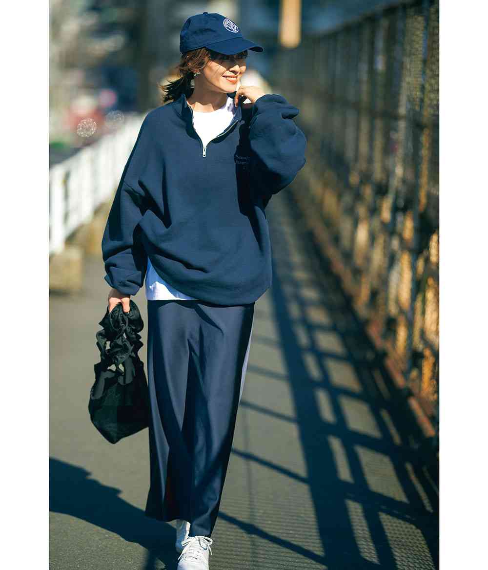 アラフォー以降のスポーティコーデ