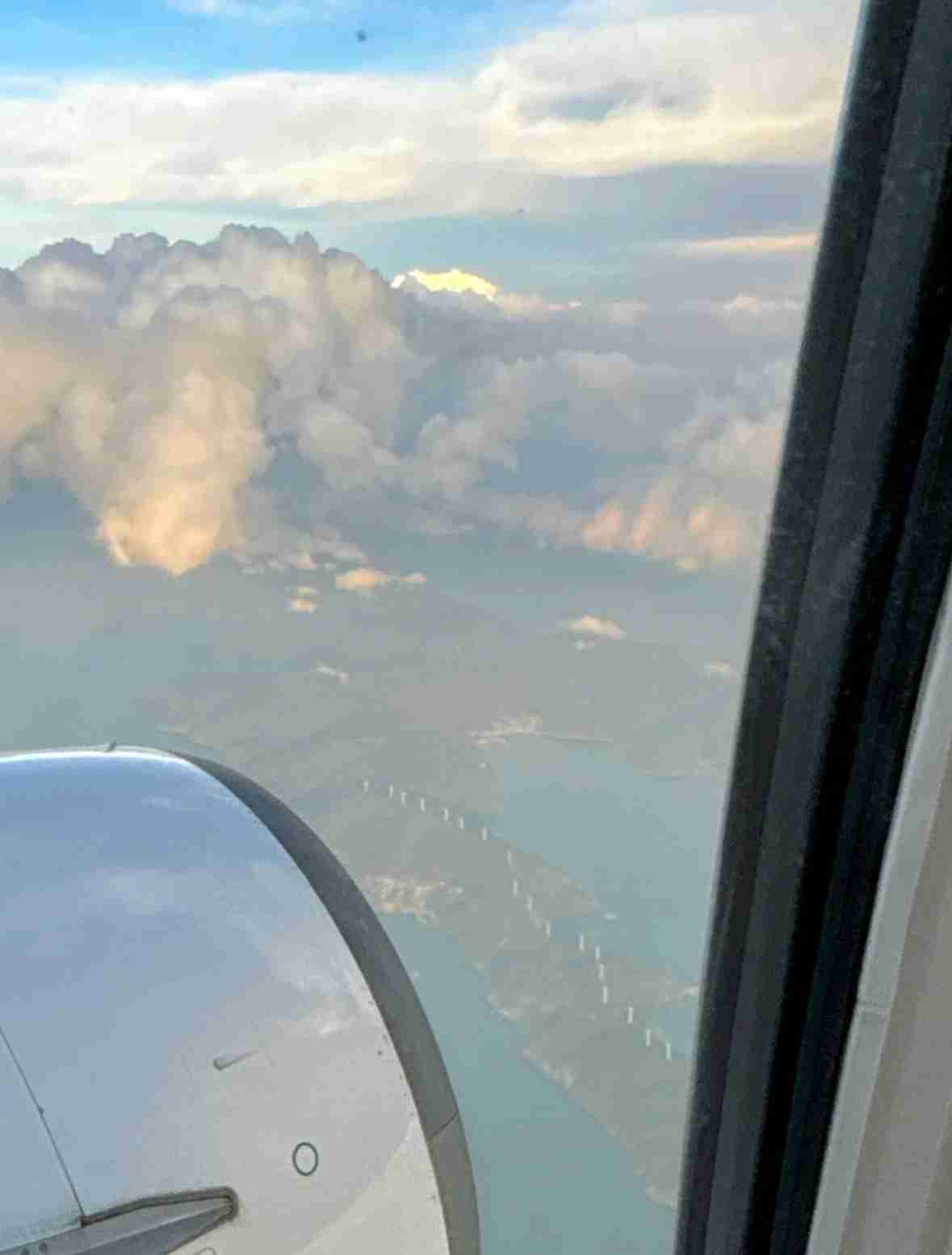 飛行機から見る日本、あるある。