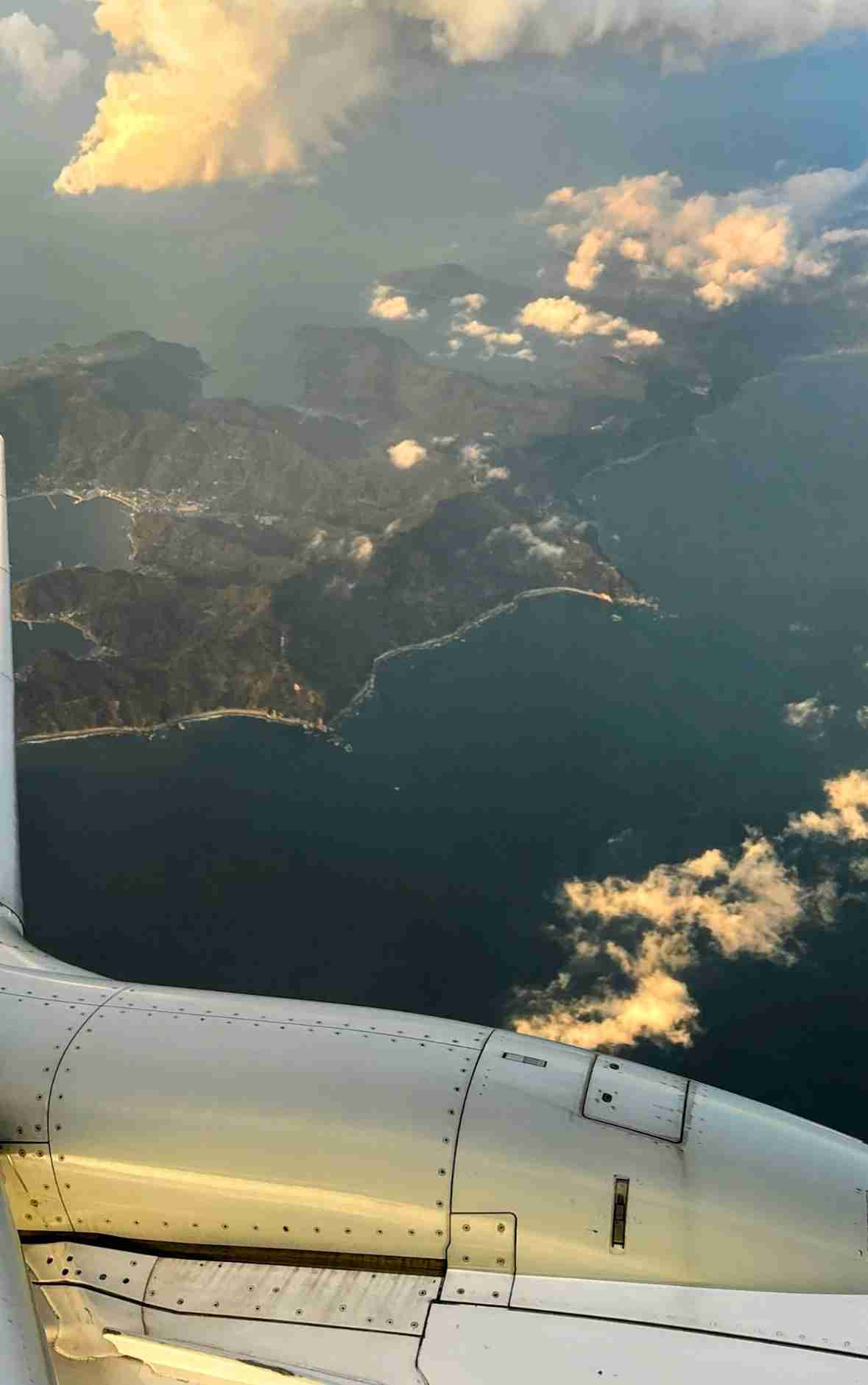 飛行機から見る日本、あるある。