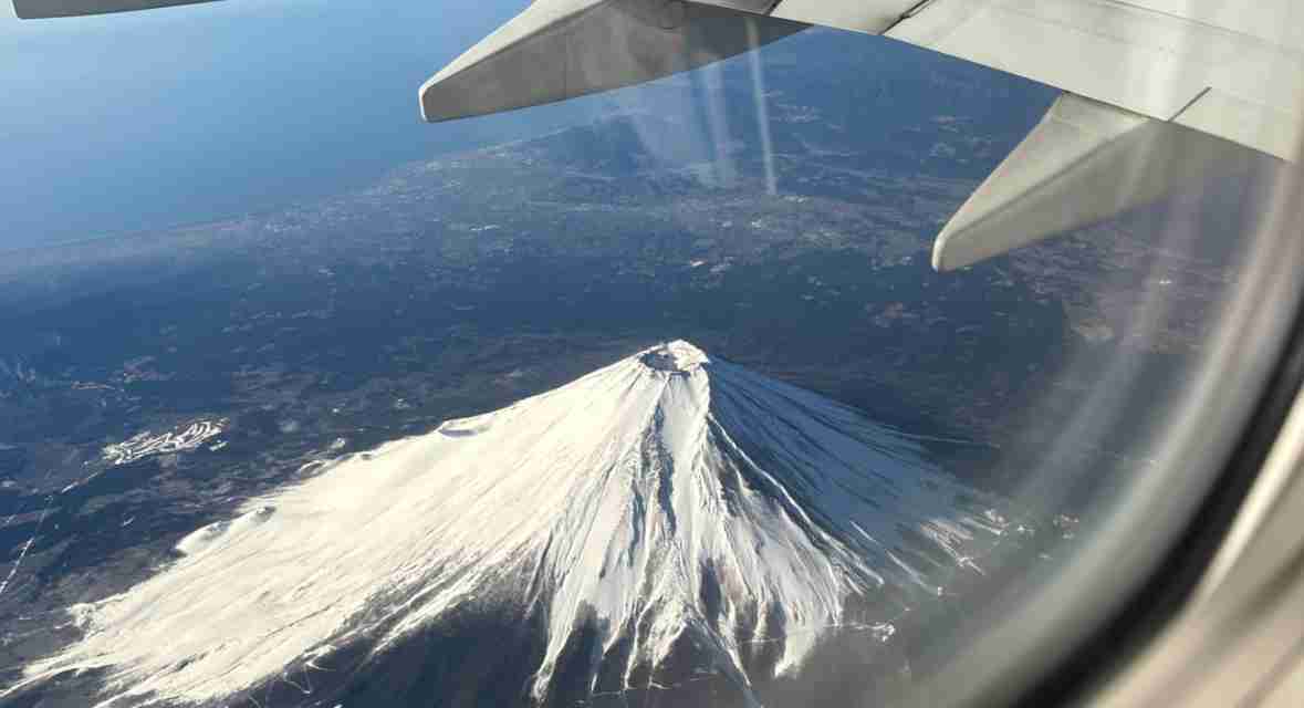 飛行機から見る日本、あるある。