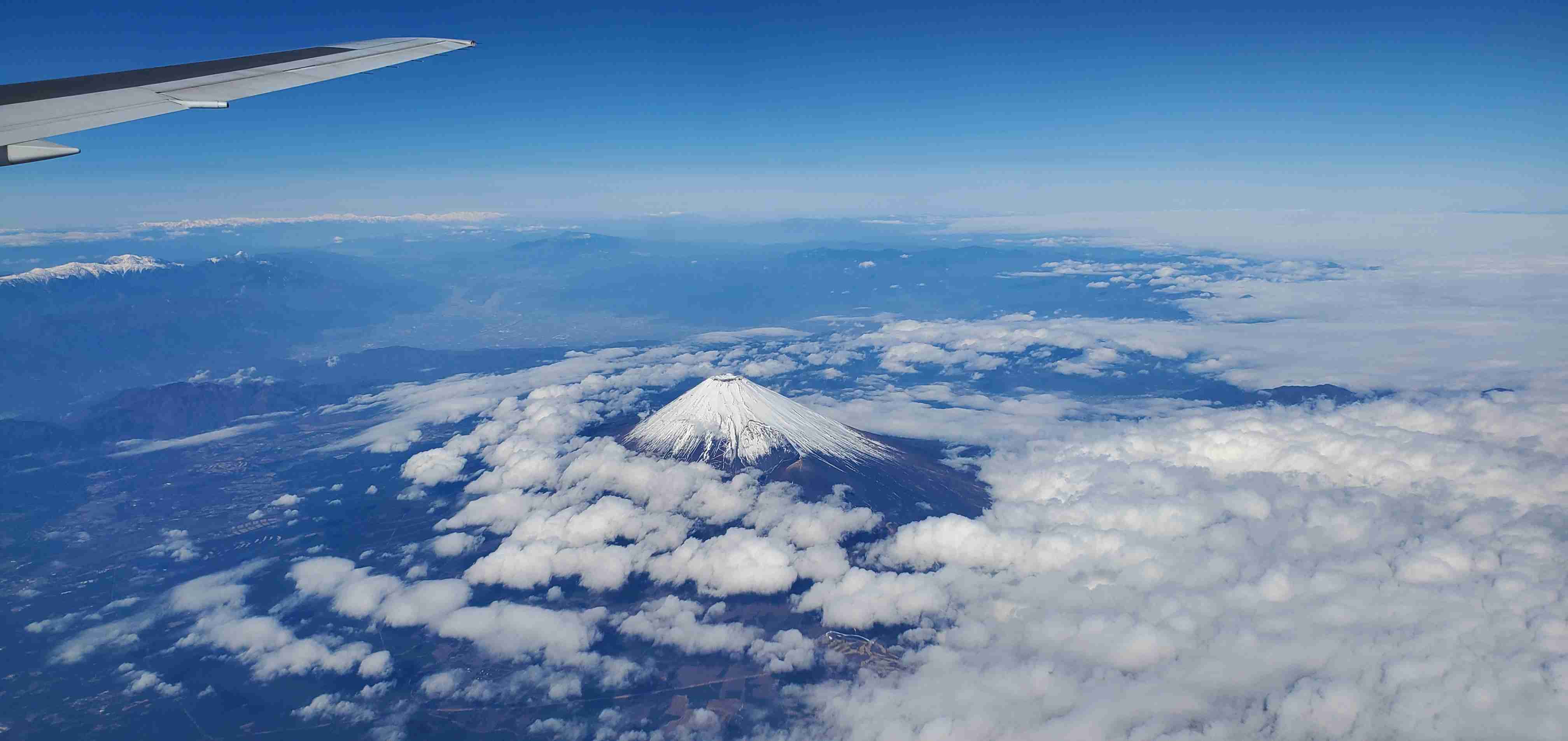 飛行機から見る日本、あるある。