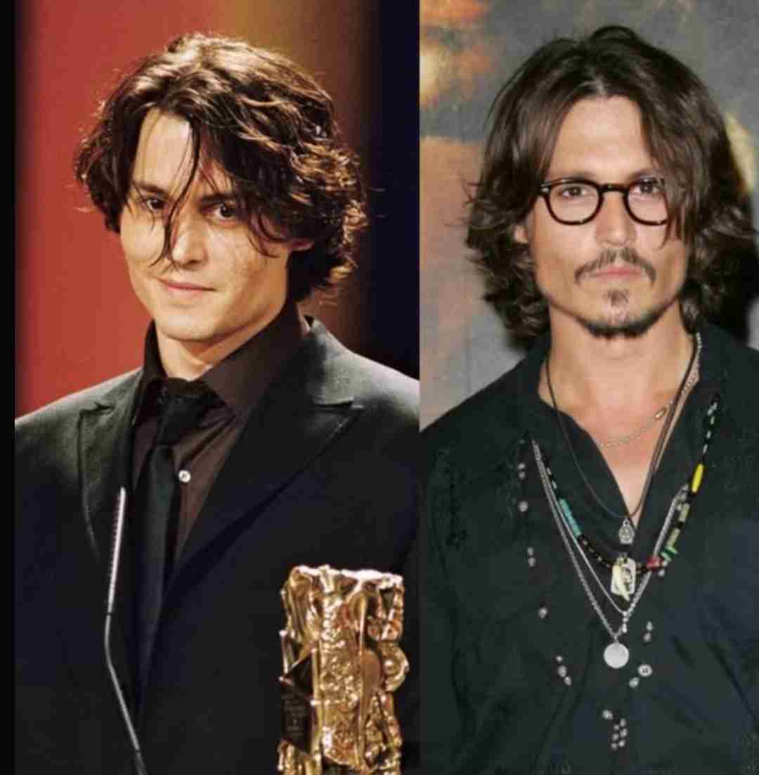 長髪が似合うイケメン