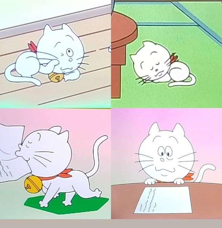 解像度高めの猫のキャラクターについて