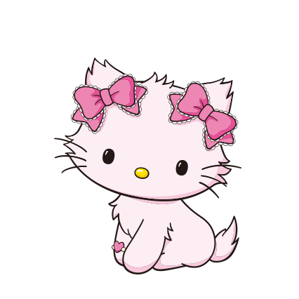 解像度高めの猫のキャラクターについて