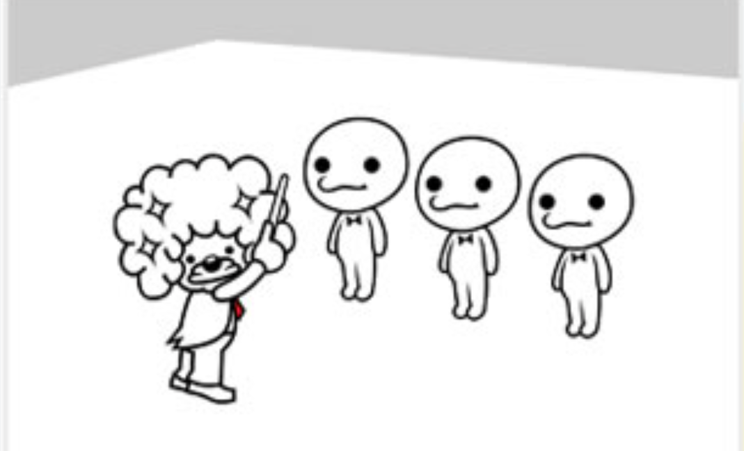 シンプルなイラストですごくかわいいと思うキャラクター