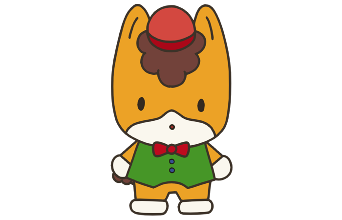 シンプルなイラストですごくかわいいと思うキャラクター