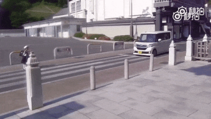 道を譲って貰ってもお礼をしない人。