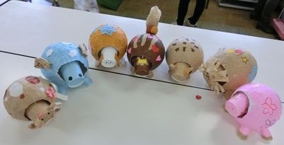 小学校時代に図工で作ったもの