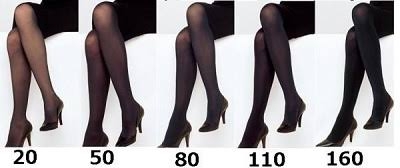タイツ何デニール履いてる？