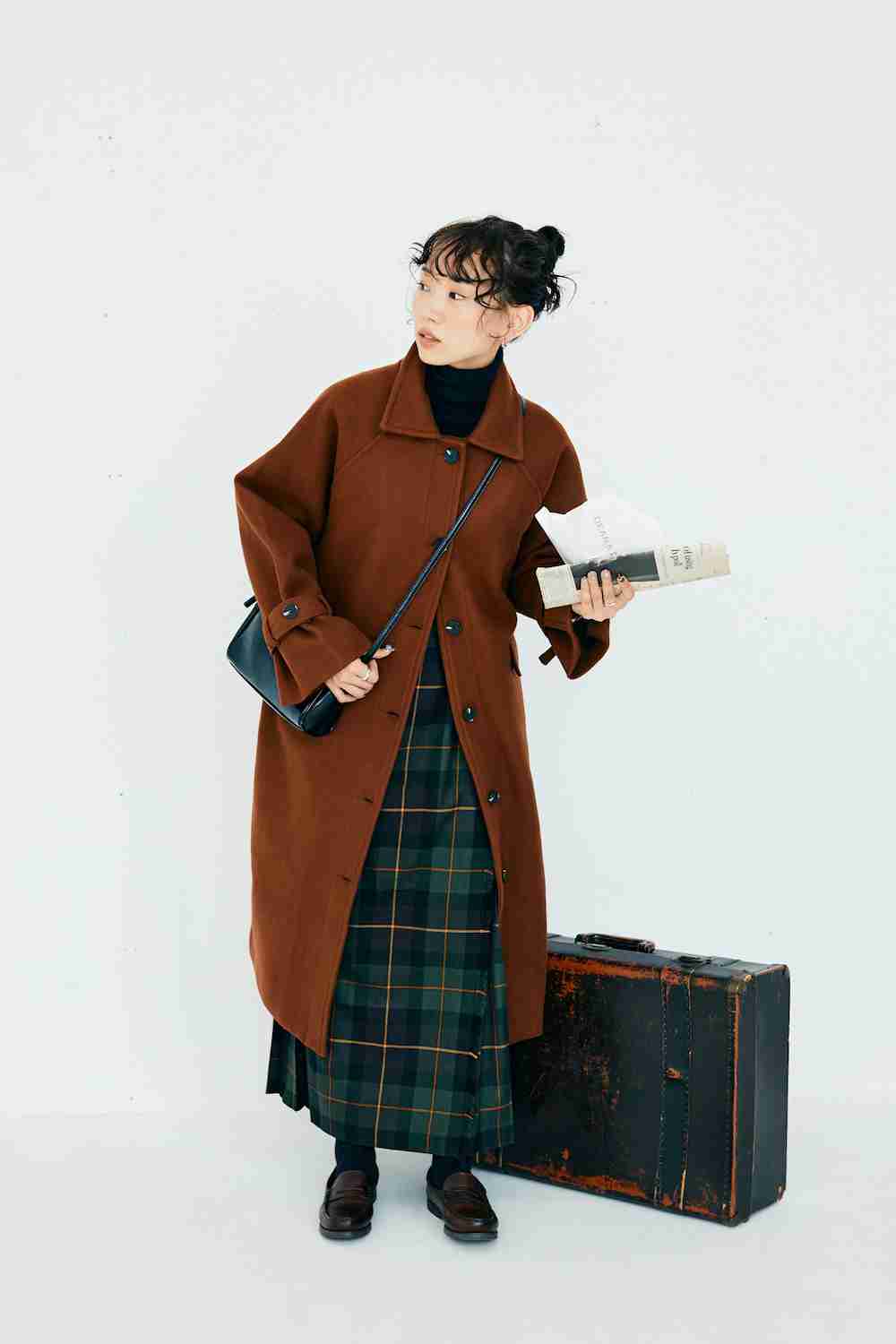 中肉中背、胴長短足のコーディネート