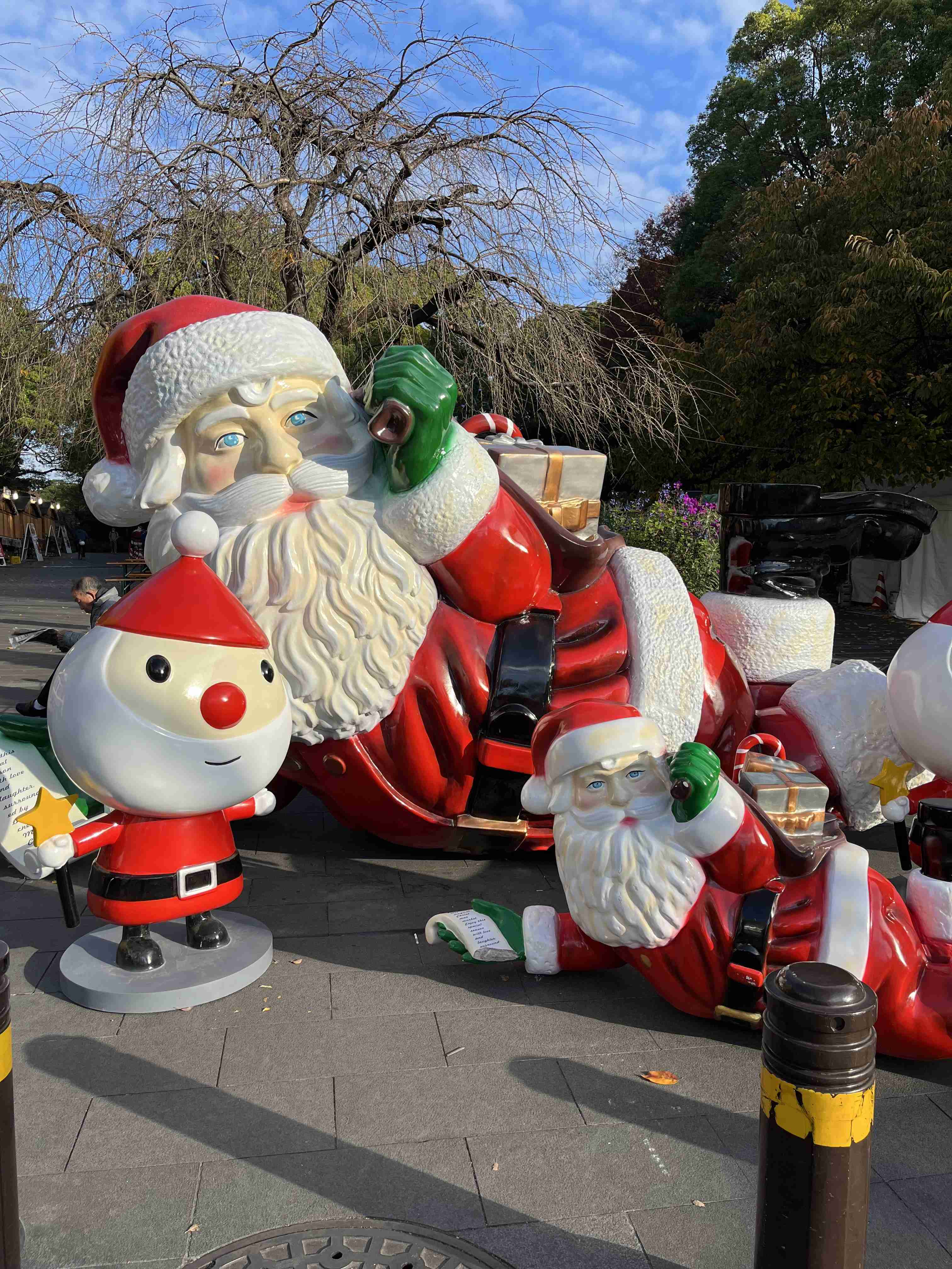 街中のクリスマスぽい写真見せてください