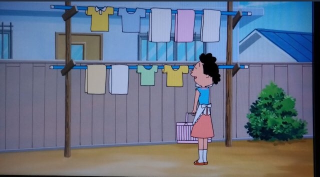 晴れていると洗濯したくなる