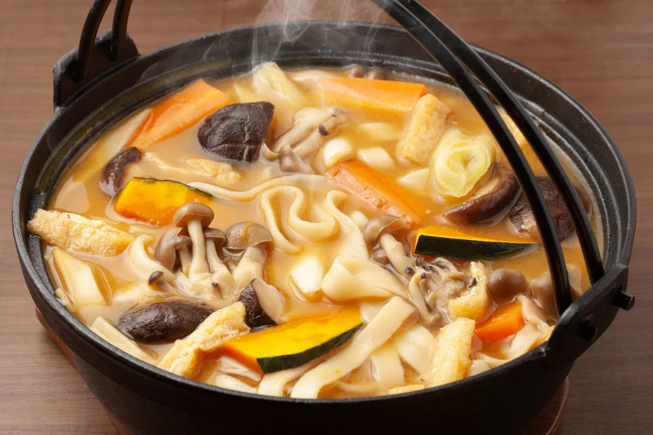 地元の冬の味覚を紹介するトピ