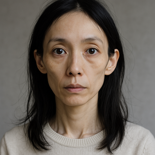 頬がコケてる人