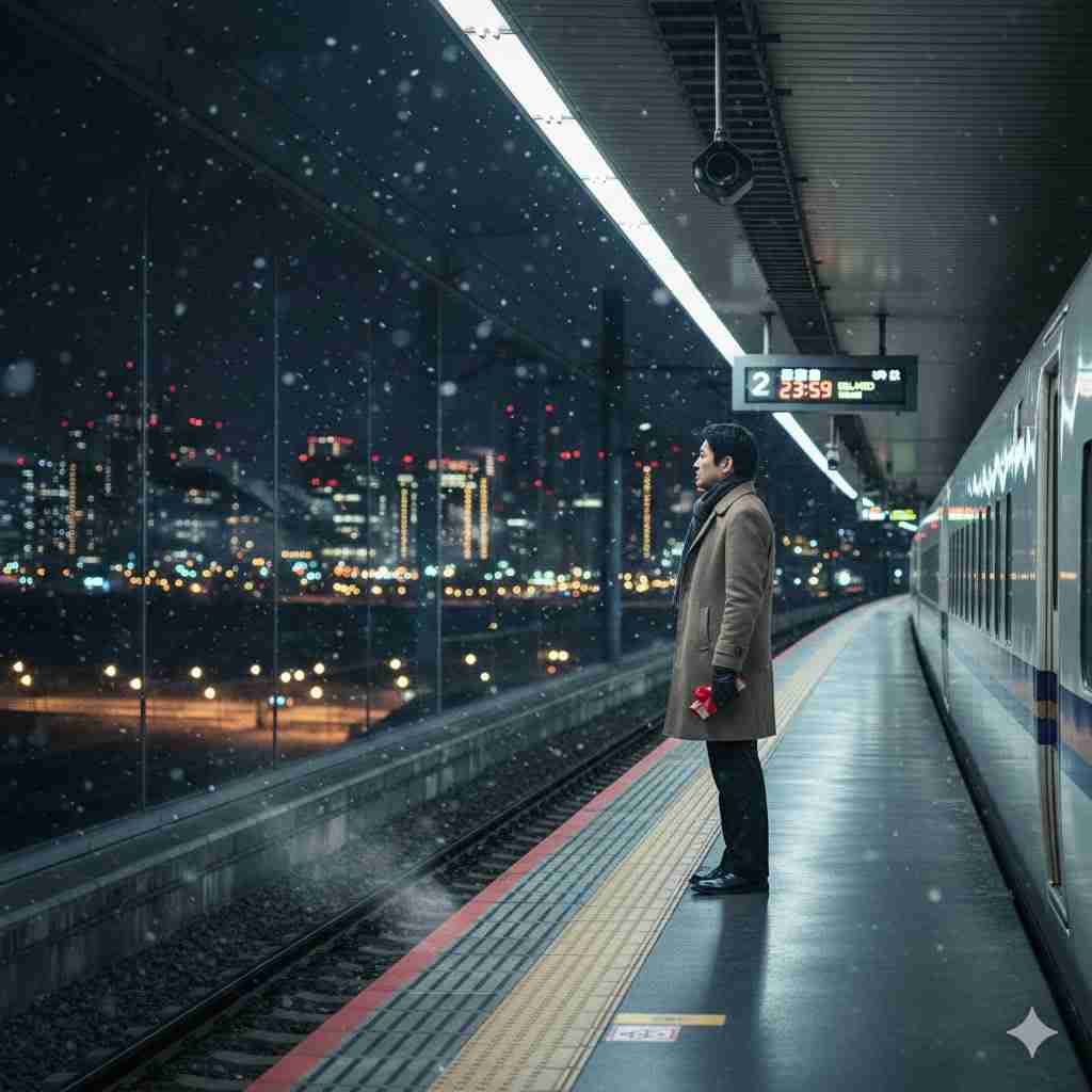 生成AIで、ある曲の歌詞を1枚のイメージ画像にしてもらうトピ