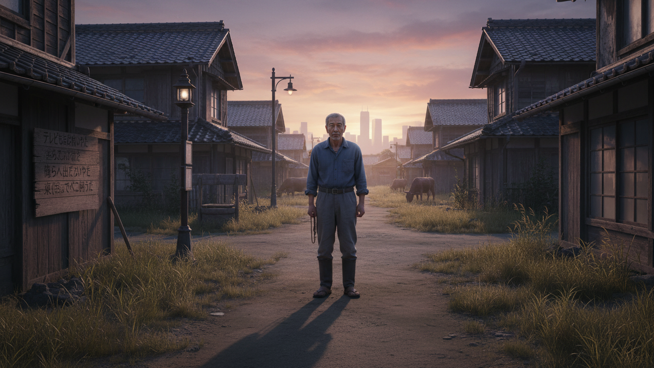 生成AIで、ある曲の歌詞を1枚のイメージ画像にしてもらうトピ