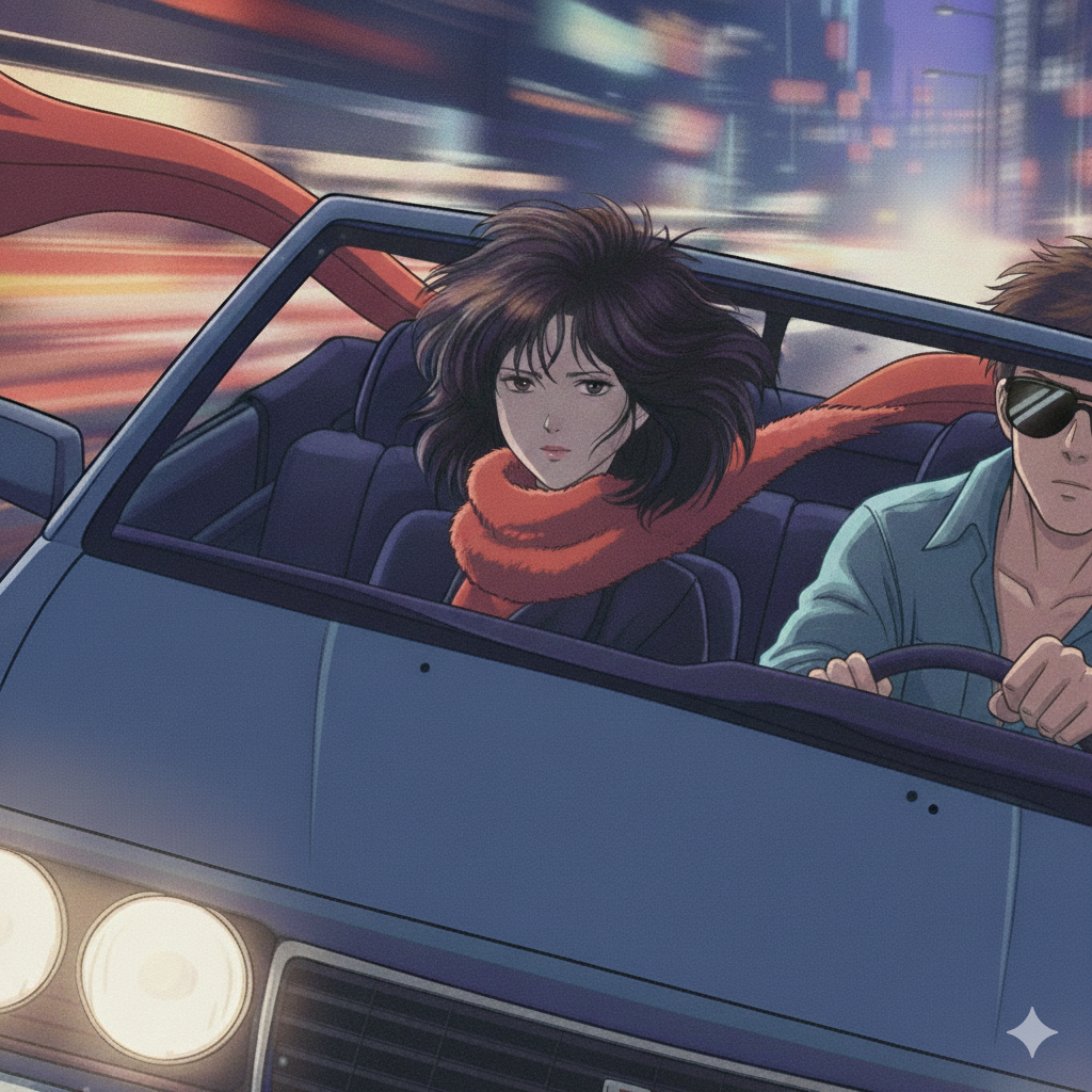 生成AIで、ある曲の歌詞を1枚のイメージ画像にしてもらうトピ