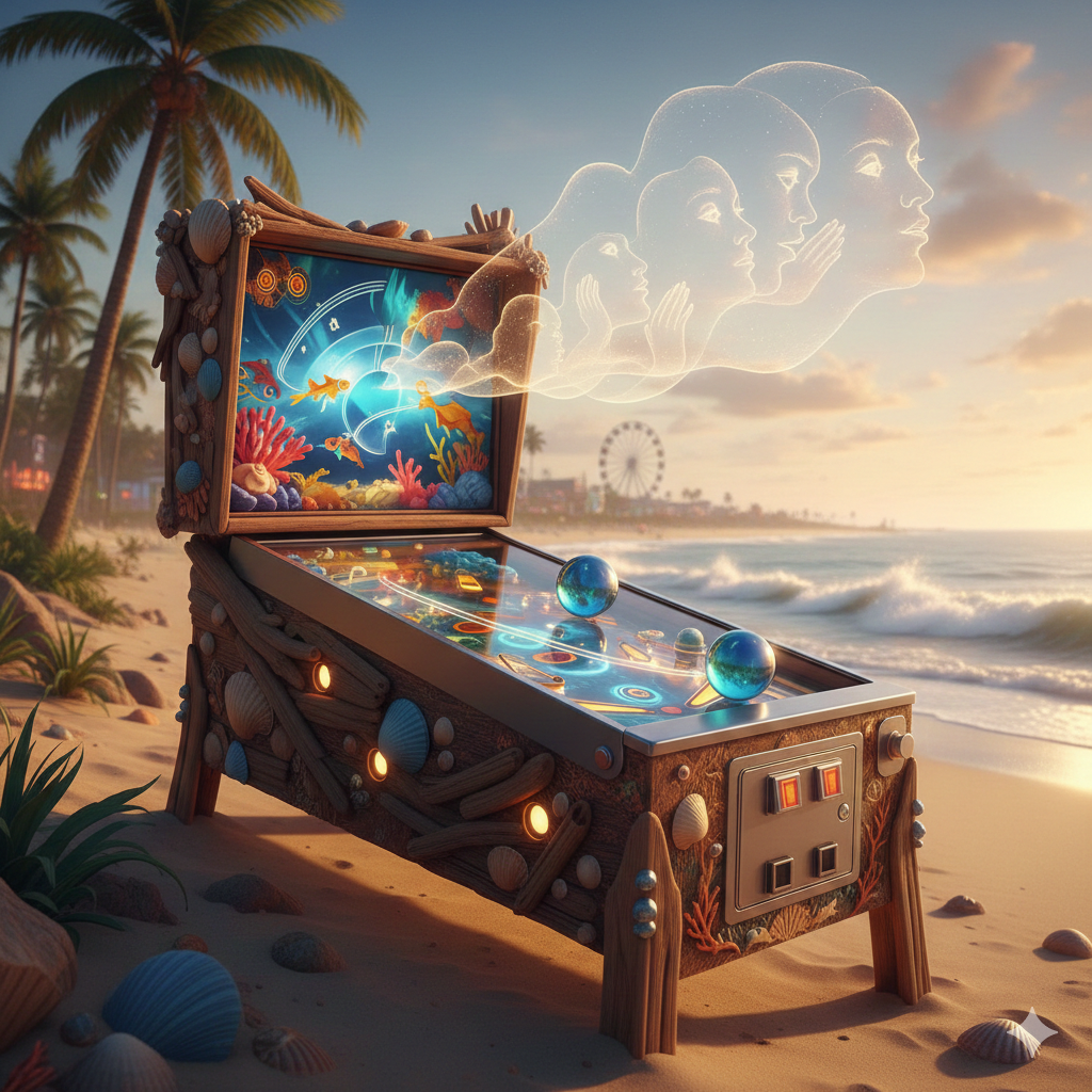 生成AIで、ある曲の歌詞を1枚のイメージ画像にしてもらうトピ