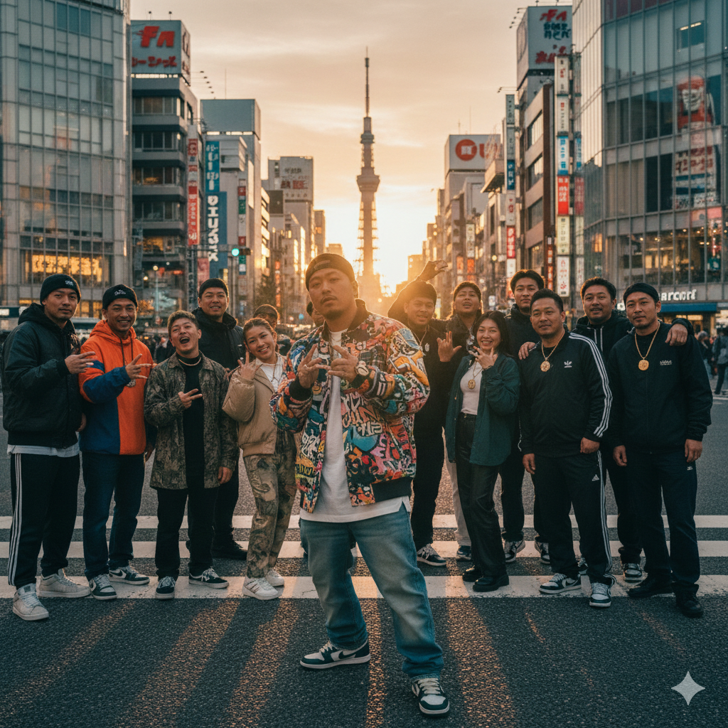 生成AIで、ある曲の歌詞を1枚のイメージ画像にしてもらうトピ