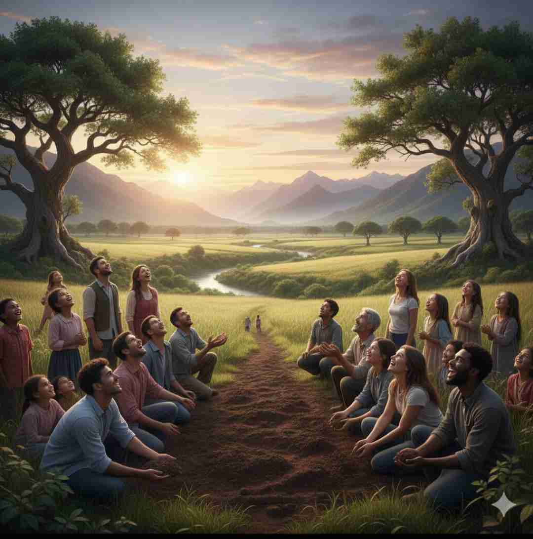 生成AIで、ある曲の歌詞を1枚のイメージ画像にしてもらうトピ