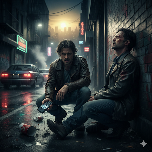 生成AIで、ある曲の歌詞を1枚のイメージ画像にしてもらうトピ