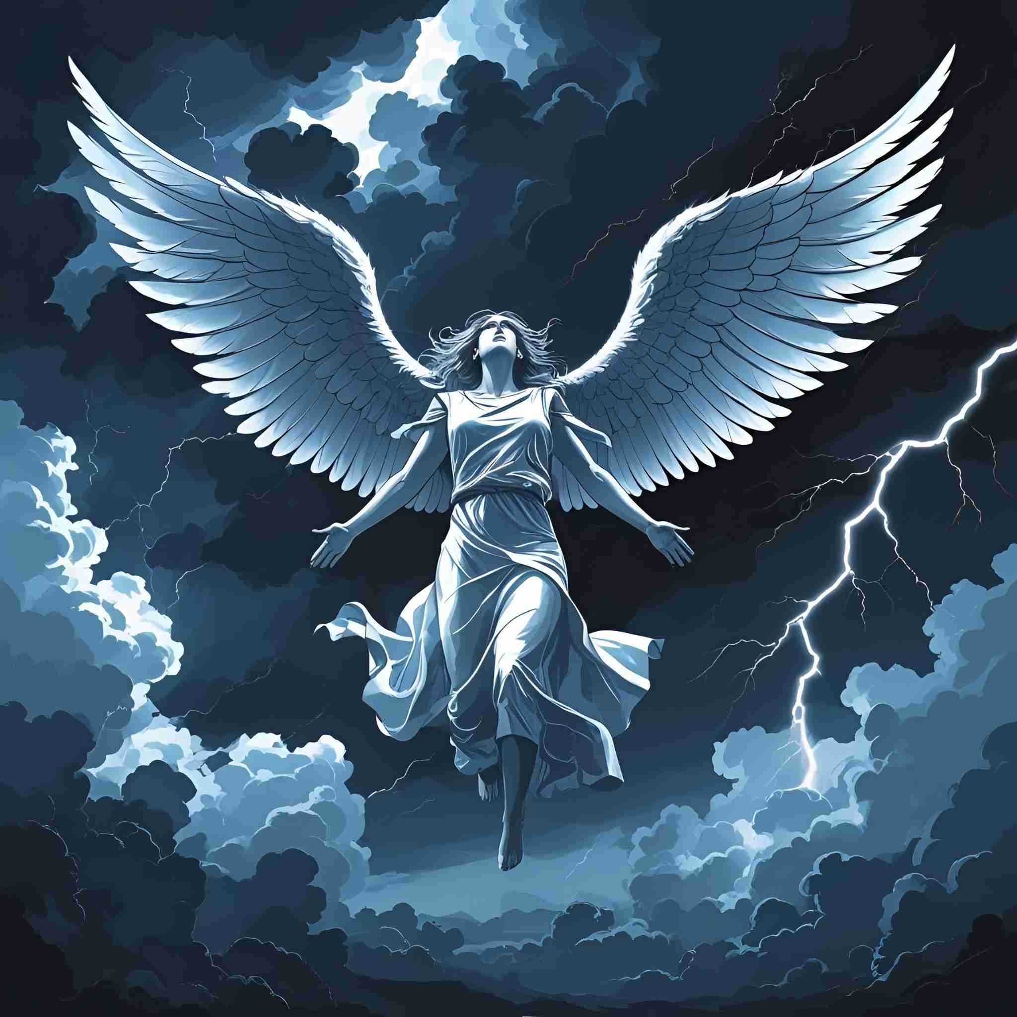 生成AIで、ある曲の歌詞を1枚のイメージ画像にしてもらうトピ