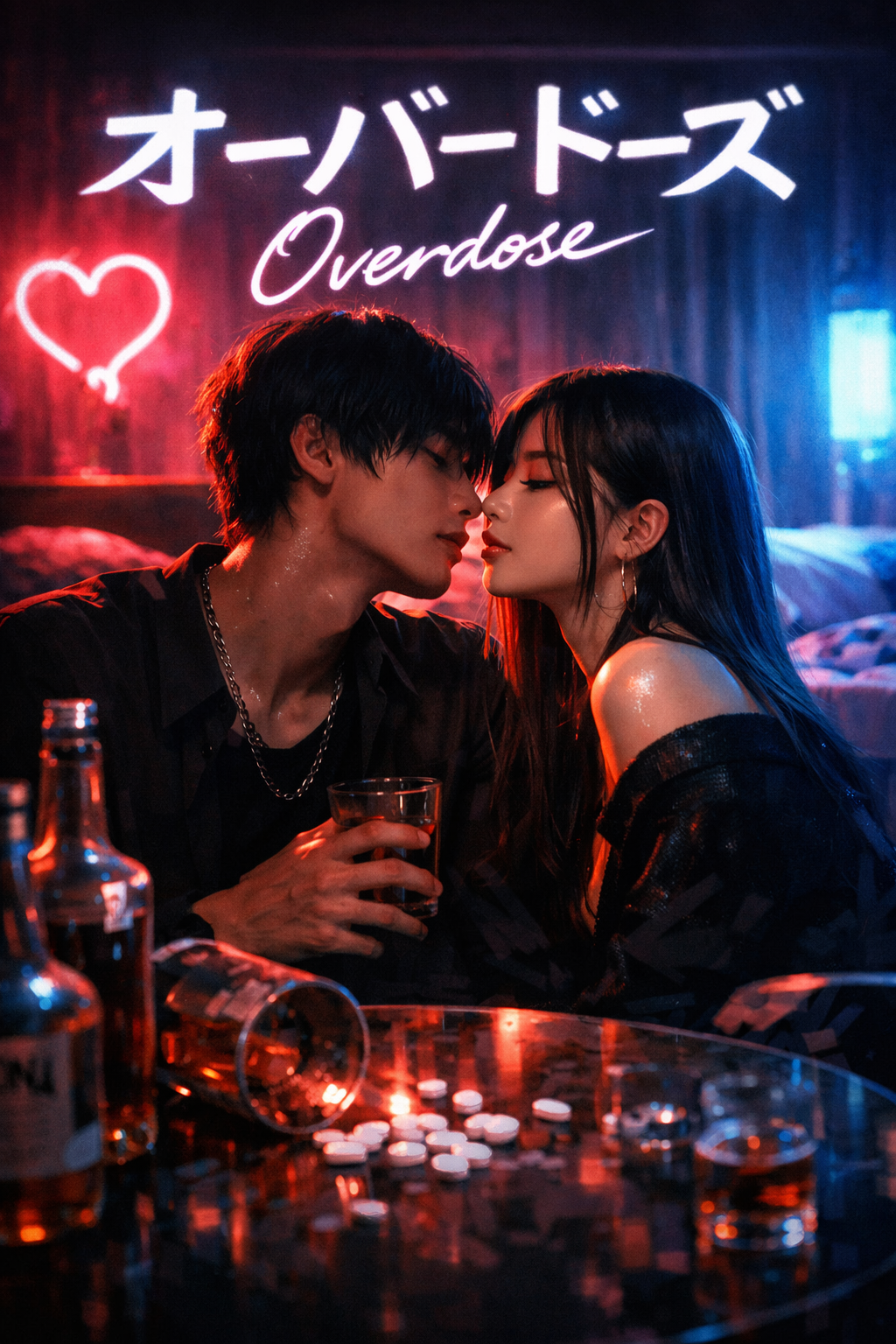 生成AIで、ある曲の歌詞を1枚のイメージ画像にしてもらうトピ