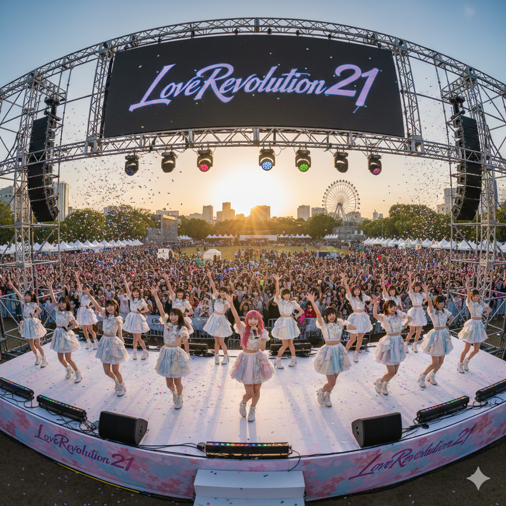 生成AIで、ある曲の歌詞を1枚のイメージ画像にしてもらうトピ