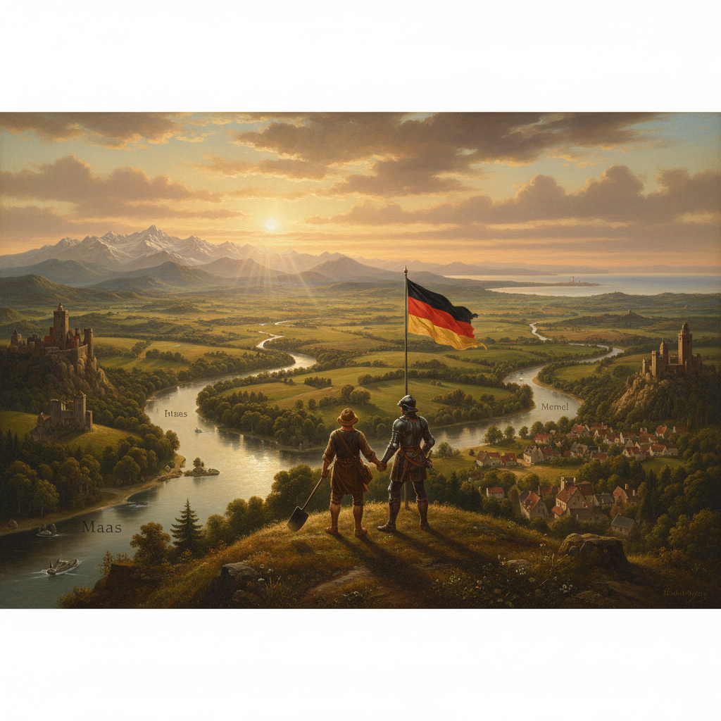 生成AIで、ある曲の歌詞を1枚のイメージ画像にしてもらうトピ