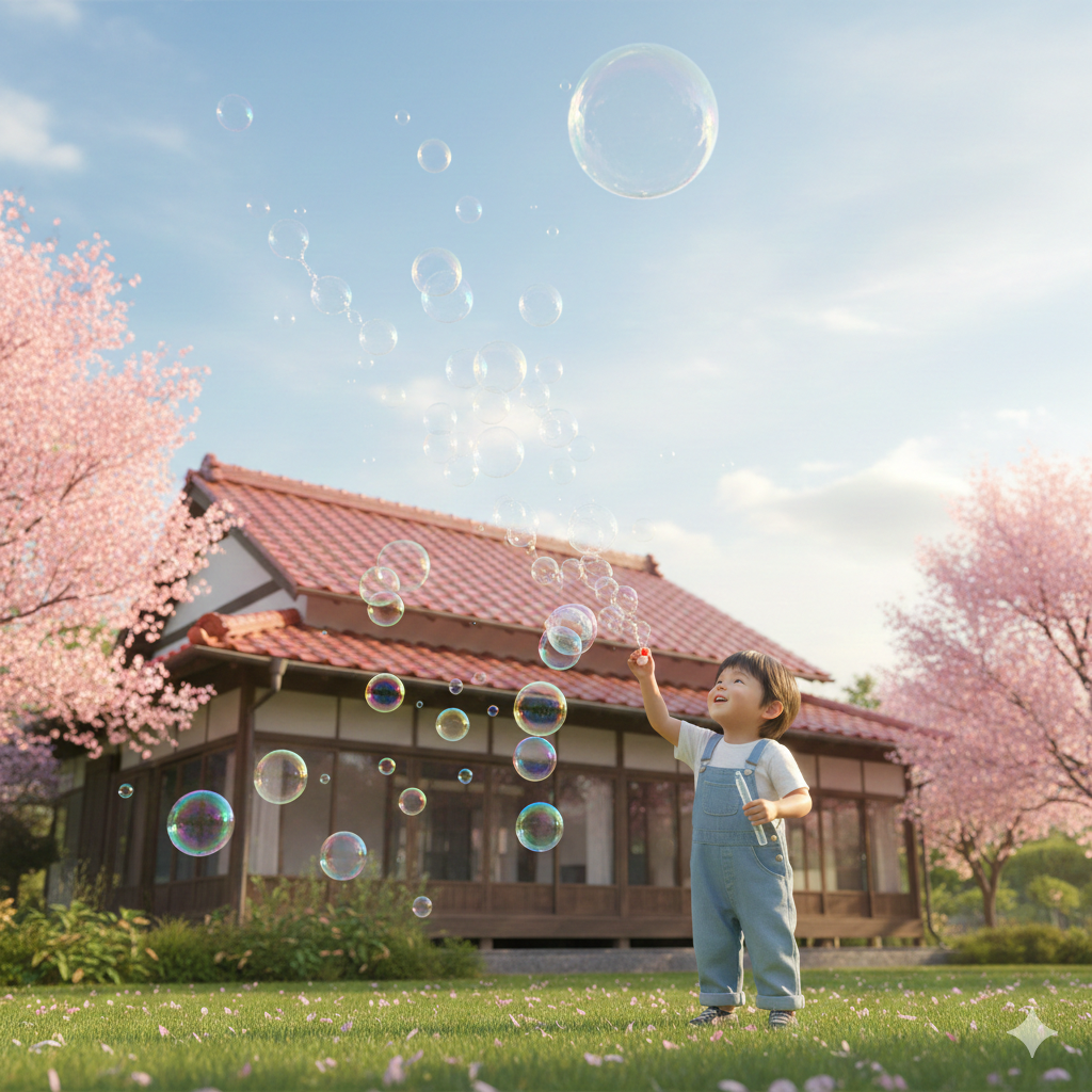 生成AIで、ある曲の歌詞を1枚のイメージ画像にしてもらうトピ