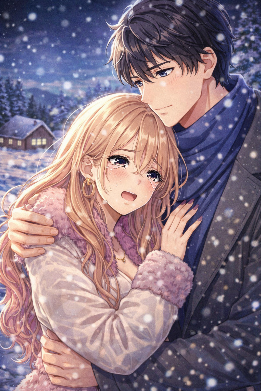 生成AIで、ある曲の歌詞を1枚のイメージ画像にしてもらうトピ