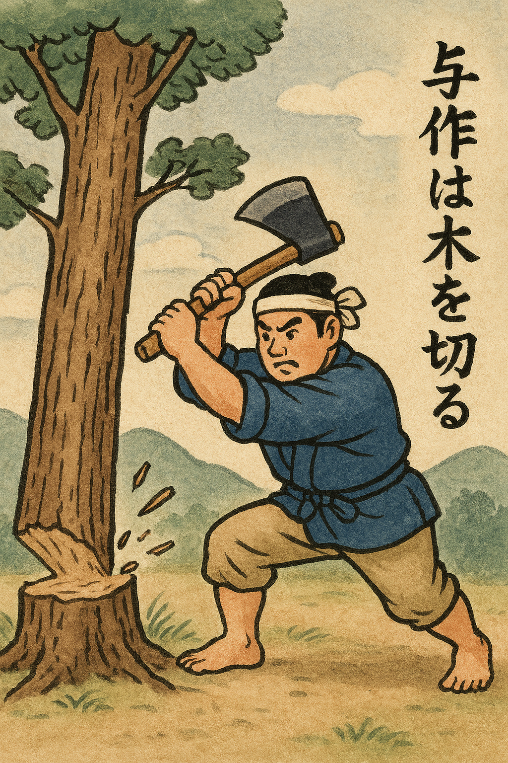 生成AIで、ある曲の歌詞を1枚のイメージ画像にしてもらうトピ