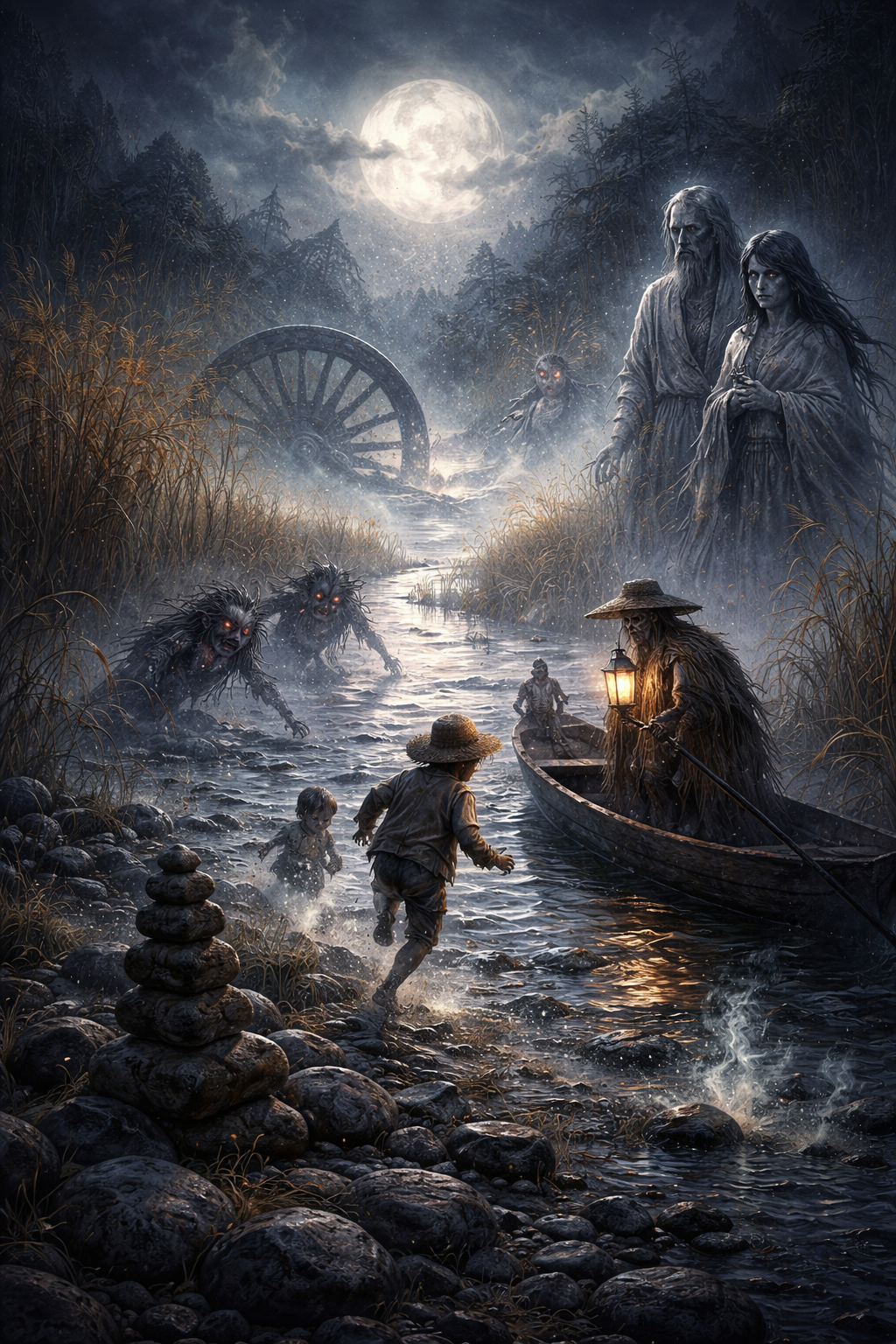 生成AIで、ある曲の歌詞を1枚のイメージ画像にしてもらうトピ