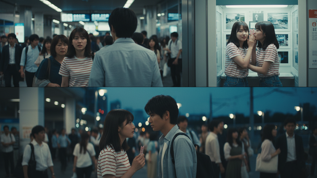 生成AIで、ある曲の歌詞を1枚のイメージ画像にしてもらうトピ