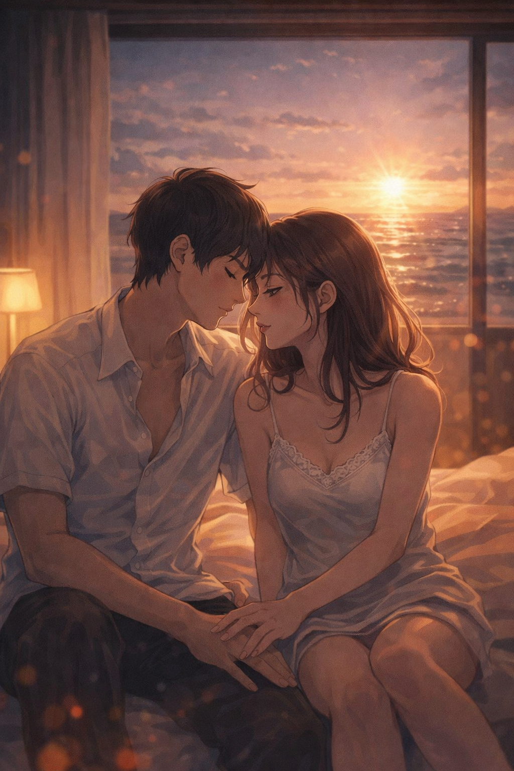 生成AIで、ある曲の歌詞を1枚のイメージ画像にしてもらうトピ