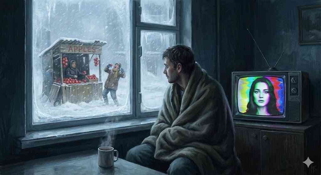 生成AIで、ある曲の歌詞を1枚のイメージ画像にしてもらうトピ