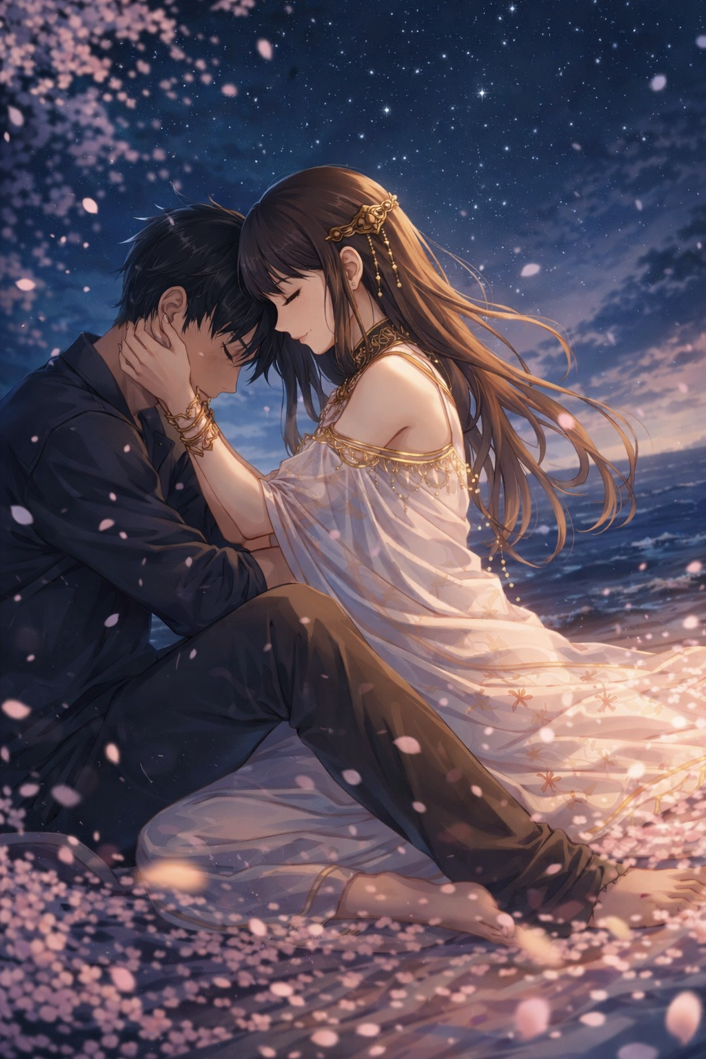 生成AIで、ある曲の歌詞を1枚のイメージ画像にしてもらうトピ