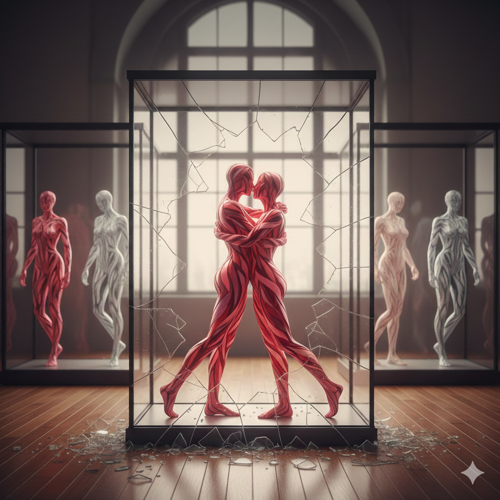 生成AIで、ある曲の歌詞を1枚のイメージ画像にしてもらうトピ