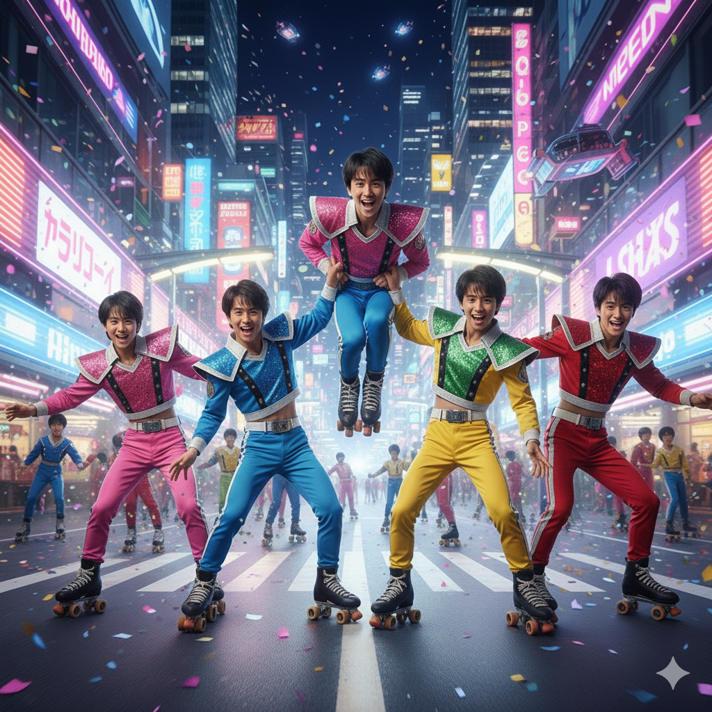 生成AIで、ある曲の歌詞を1枚のイメージ画像にしてもらうトピ