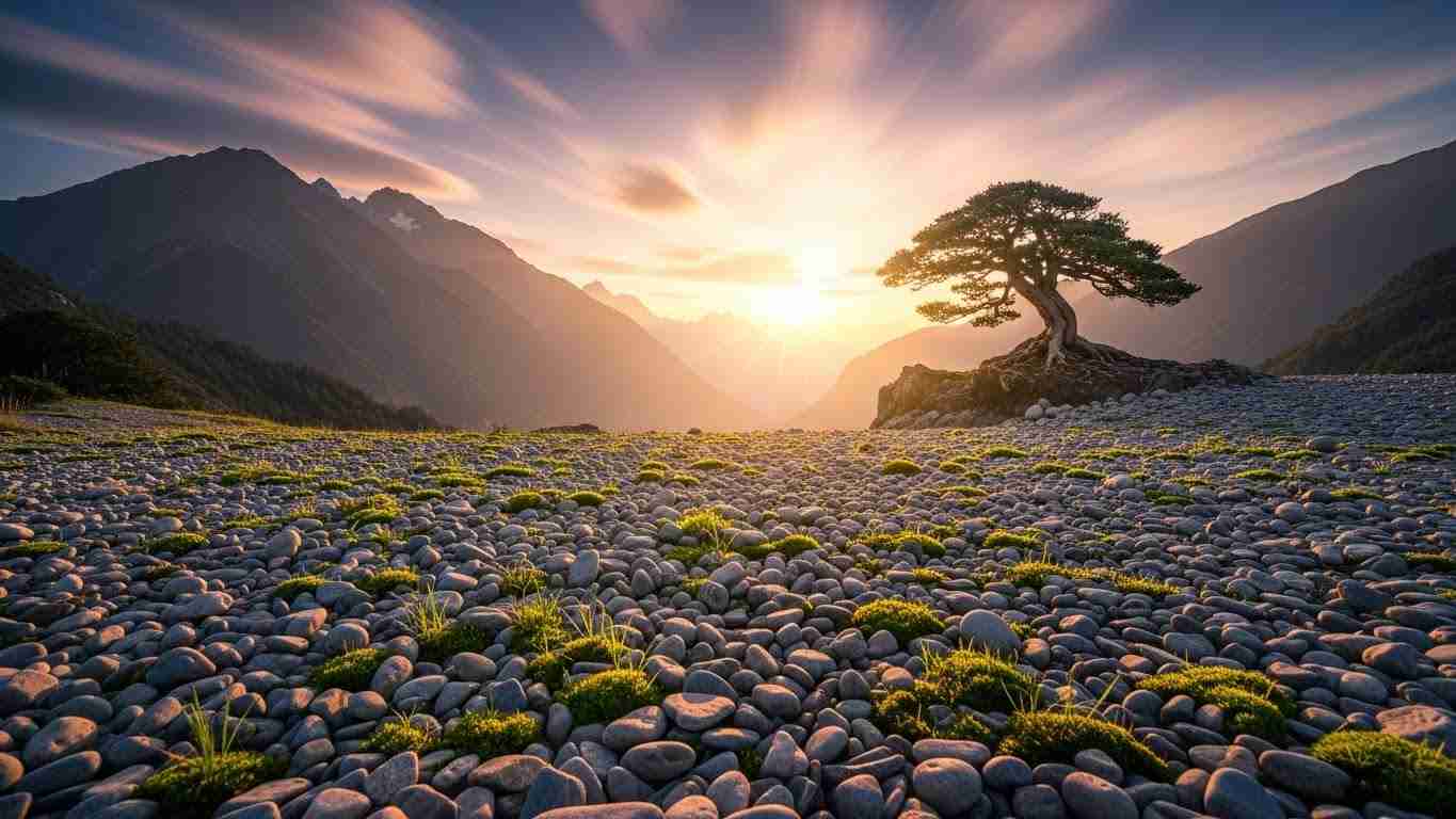 生成AIで、ある曲の歌詞を1枚のイメージ画像にしてもらうトピ