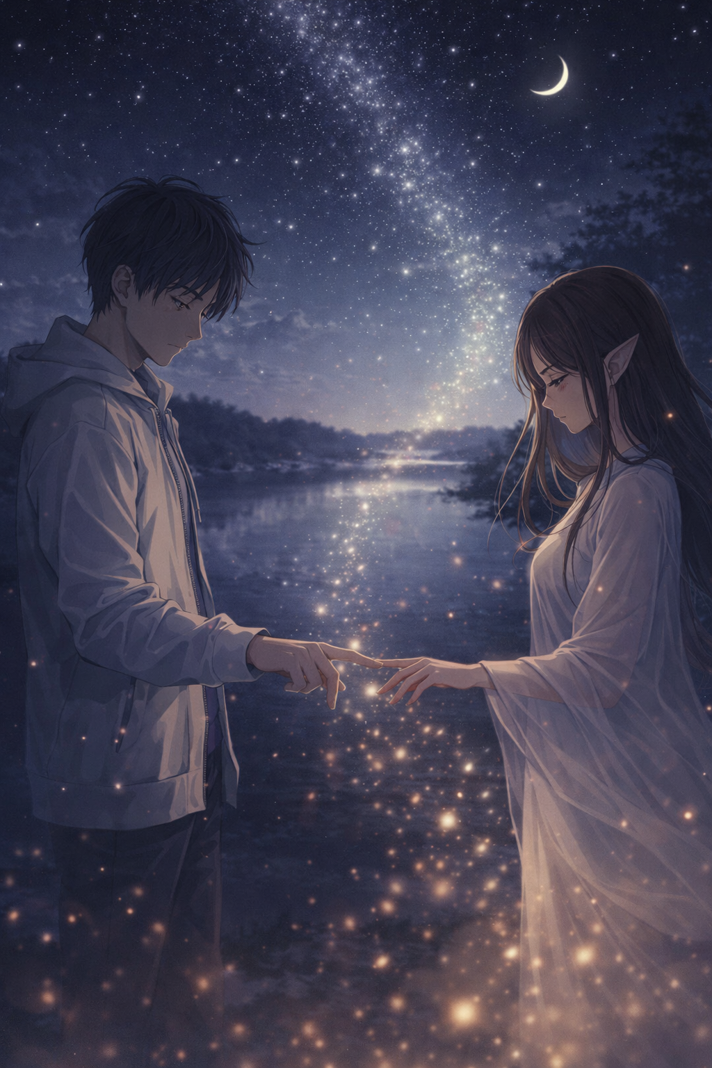 生成AIで、ある曲の歌詞を1枚のイメージ画像にしてもらうトピ