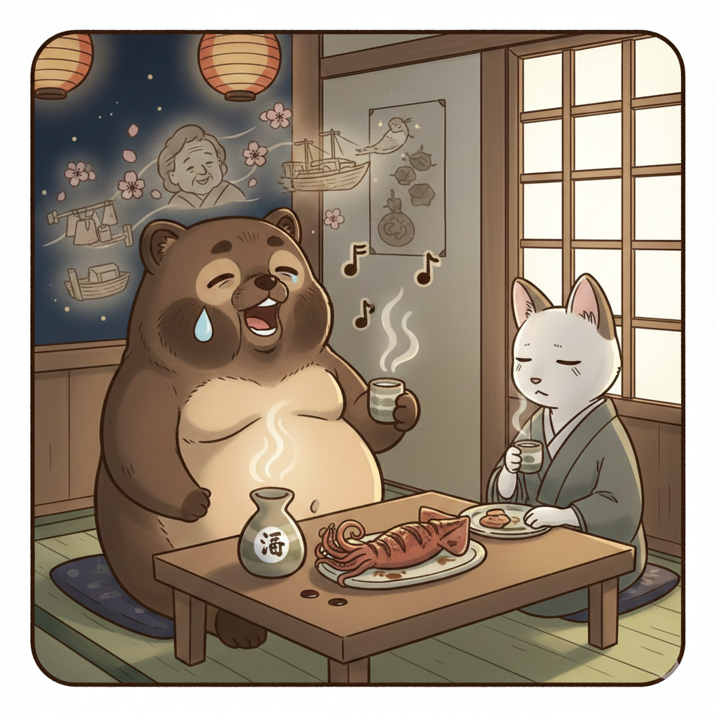 生成AIで、ある曲の歌詞を1枚のイメージ画像にしてもらうトピ