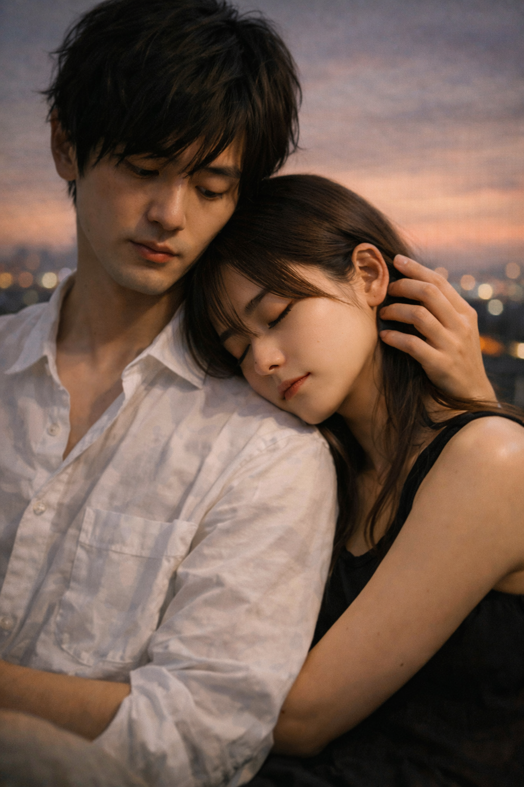 生成AIで、ある曲の歌詞を1枚のイメージ画像にしてもらうトピ