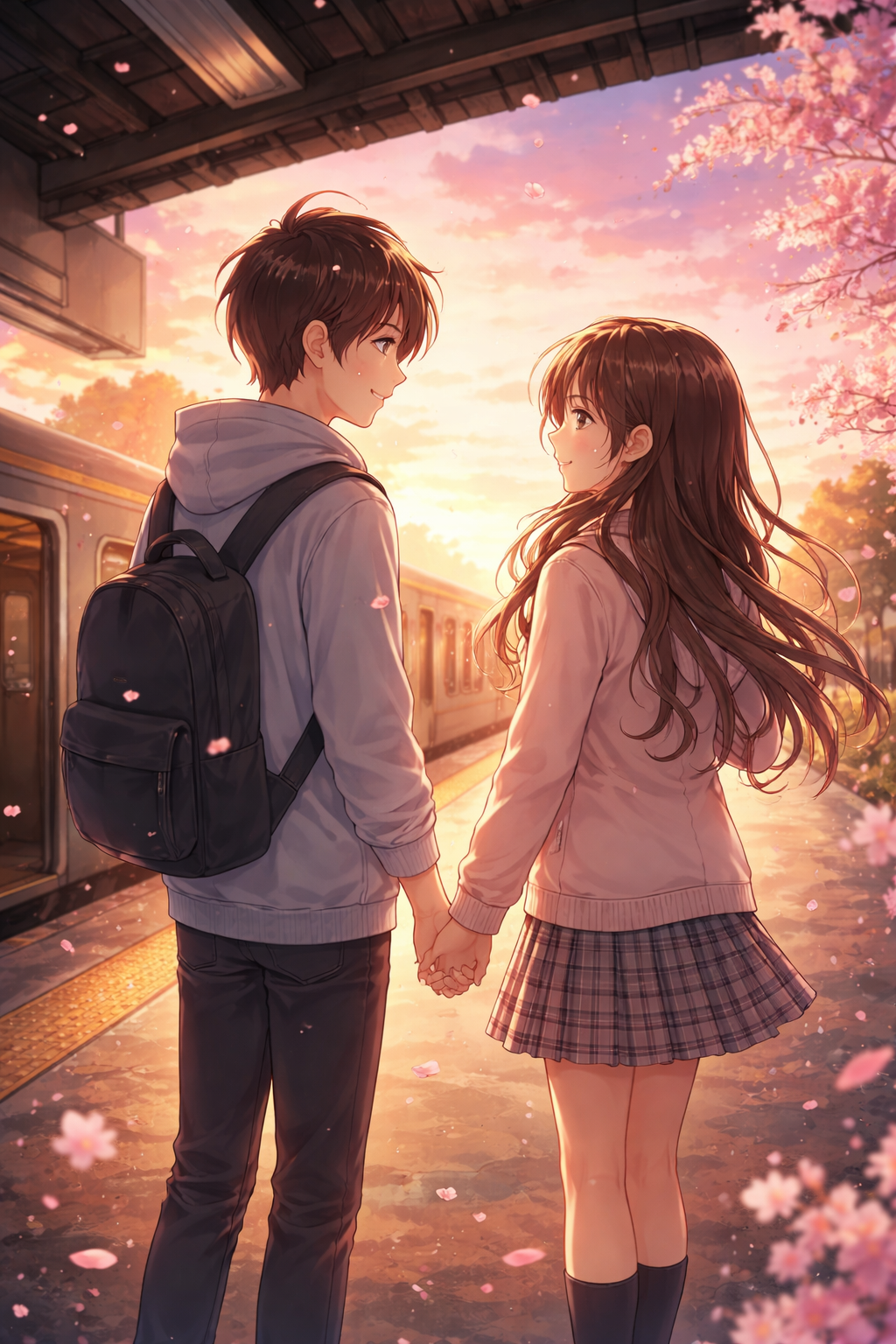 生成AIで、ある曲の歌詞を1枚のイメージ画像にしてもらうトピ