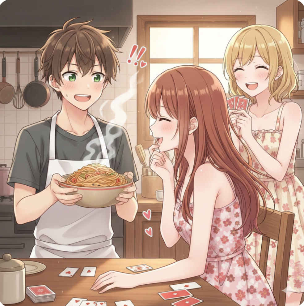 生成AIで、ある曲の歌詞を1枚のイメージ画像にしてもらうトピ