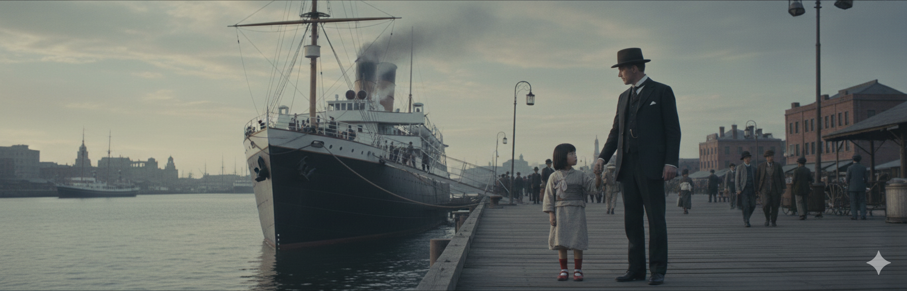 生成AIで、ある曲の歌詞を1枚のイメージ画像にしてもらうトピ