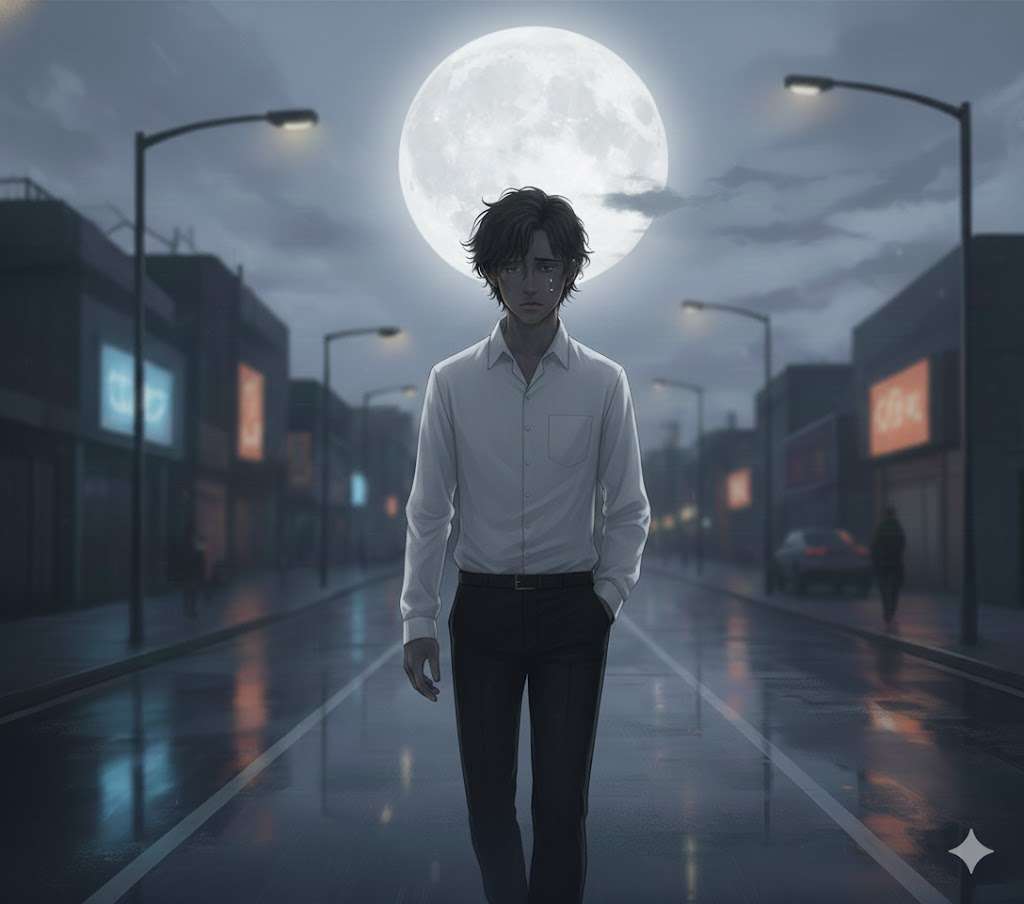 生成AIで、ある曲の歌詞を1枚のイメージ画像にしてもらうトピ