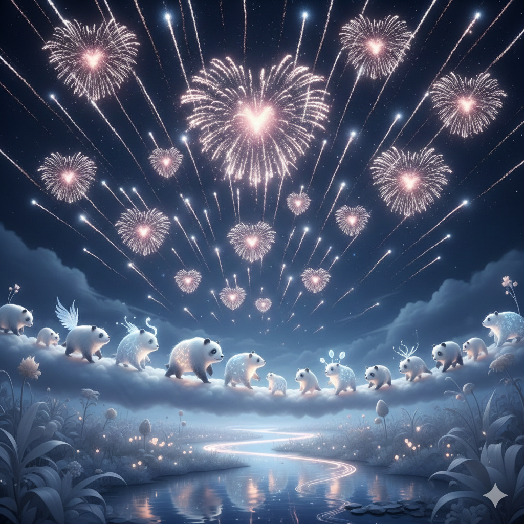 生成AIで、ある曲の歌詞を1枚のイメージ画像にしてもらうトピ