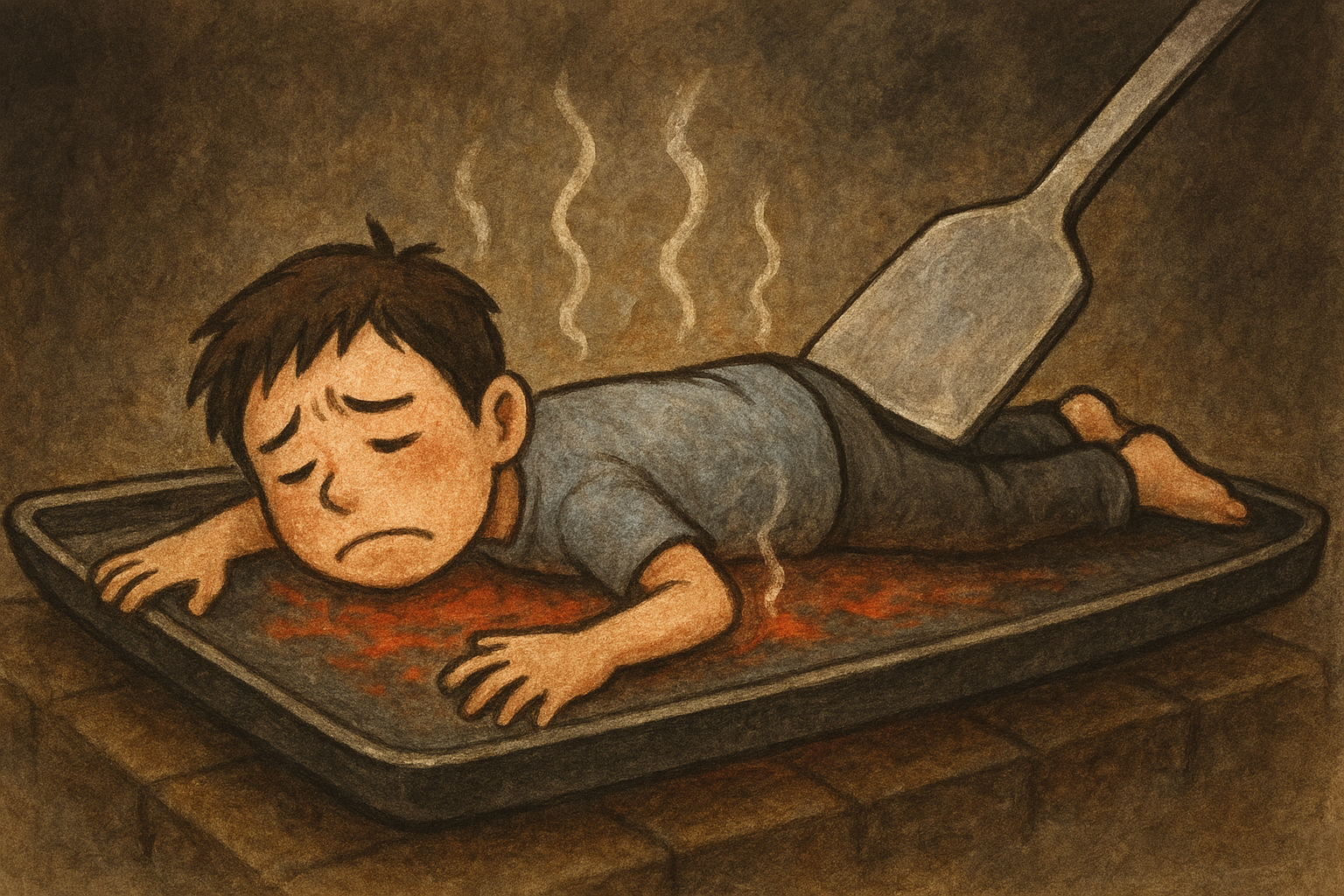 生成AIで、ある曲の歌詞を1枚のイメージ画像にしてもらうトピ